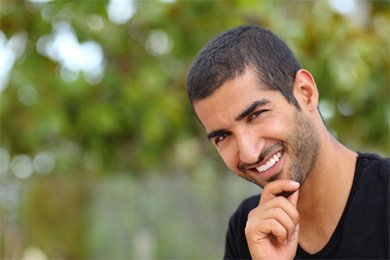 Man smiling in Arlington  