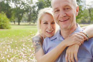 couple in the park